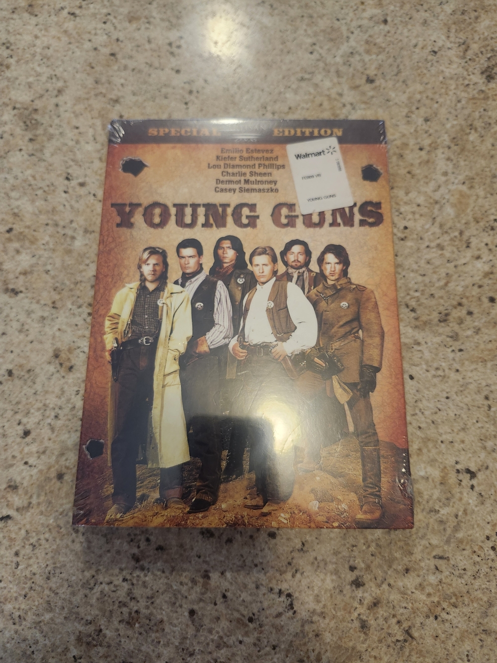 Young Guns Special Edition DVD - Brown Cover